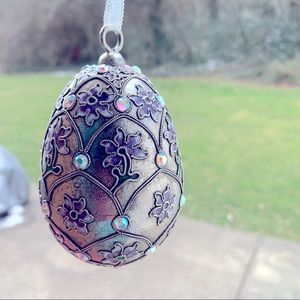 Cloisonné Egg Ornament